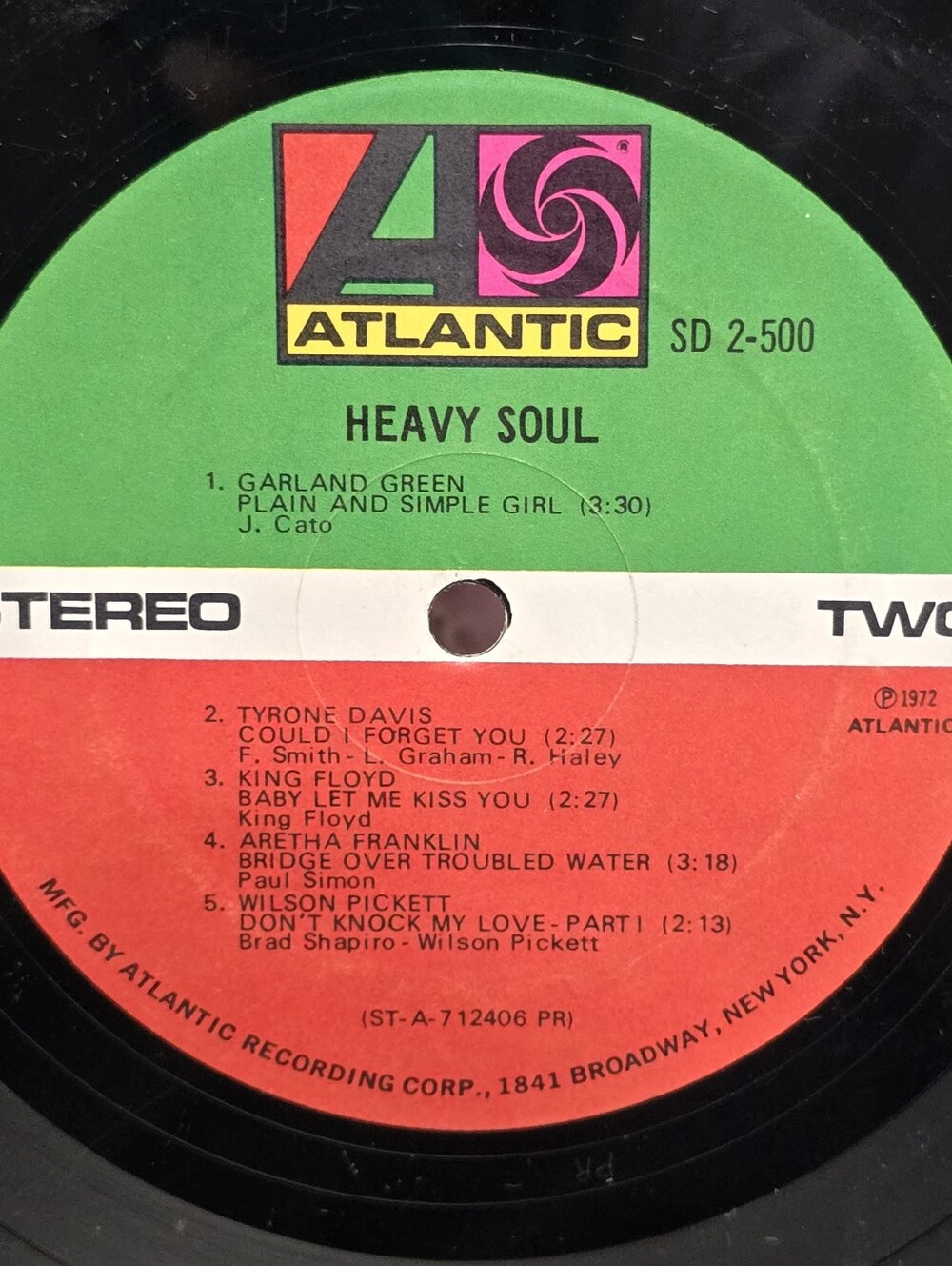 HEAVY SOUL various artists 1972 2x Vinyl LP Compilation Atlantic SD 2-500 Funk - Picture 11 of 13